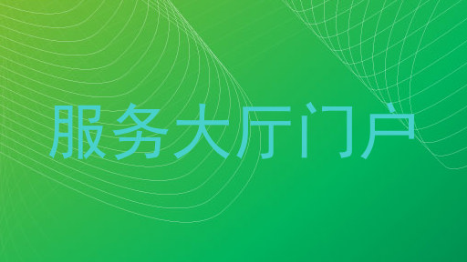 服务大厅门户