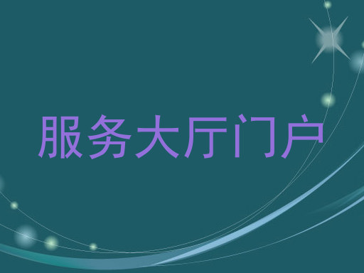 服务大厅门户