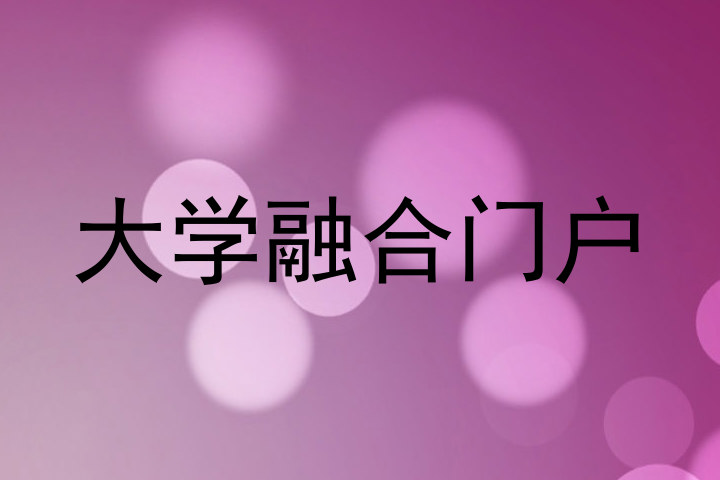 大学融合门户