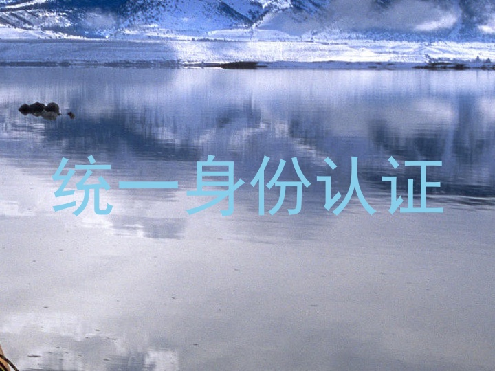 统一身份认证