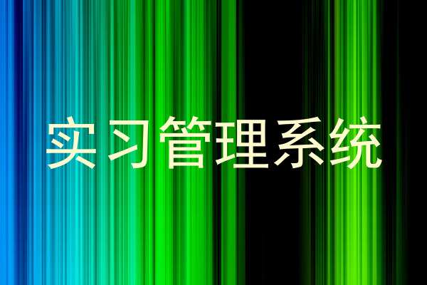 实习管理系统