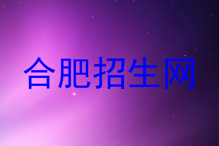 合肥招生网