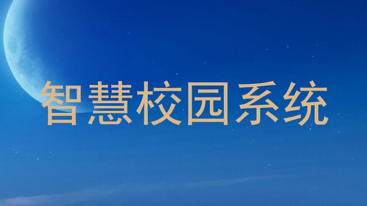 智慧校园系统