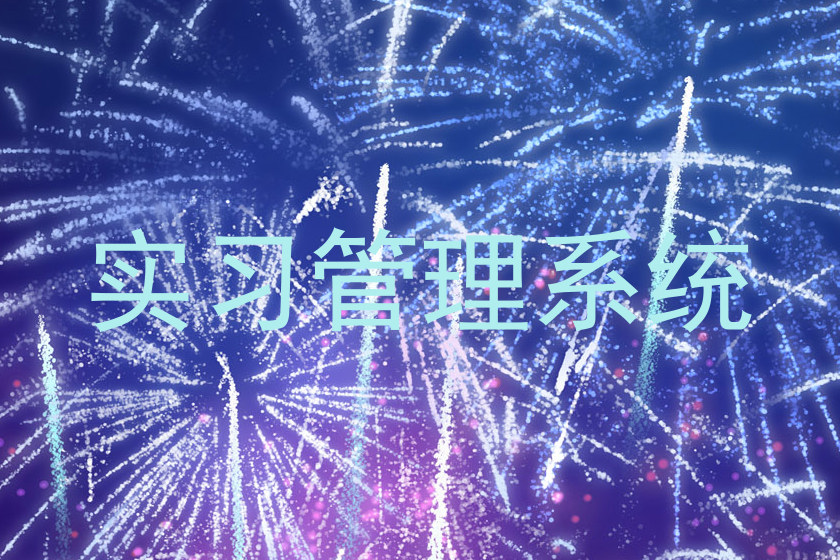 实习管理系统