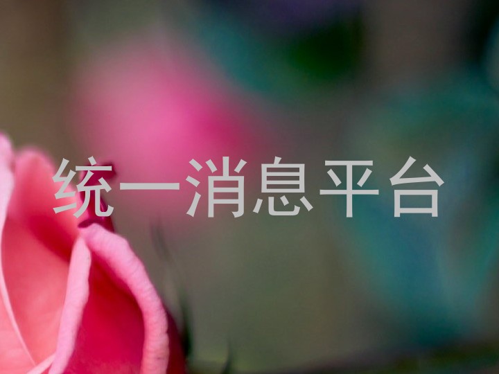 统一消息平台