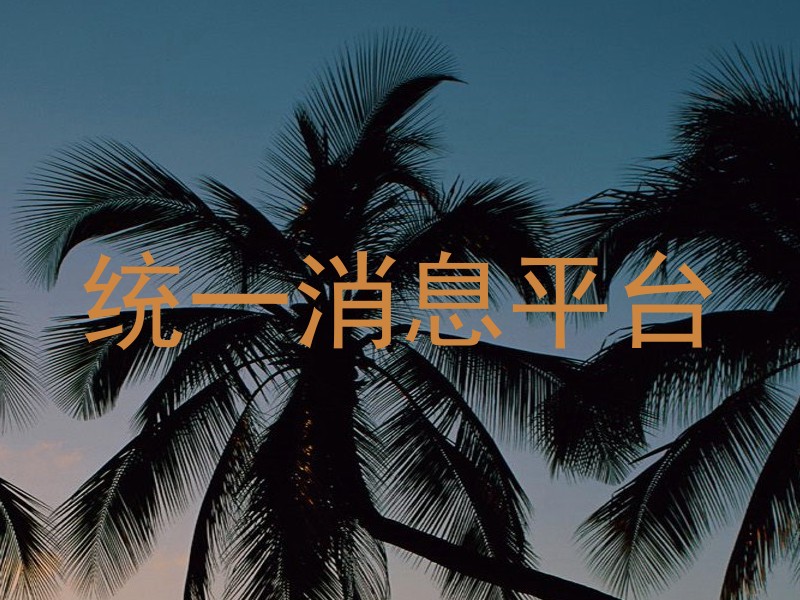 统一消息平台