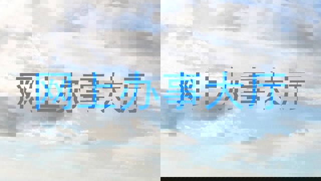 网上办事大厅