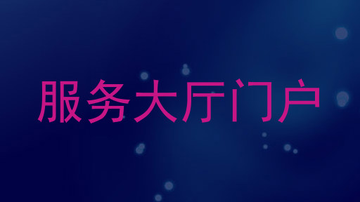 服务大厅门户