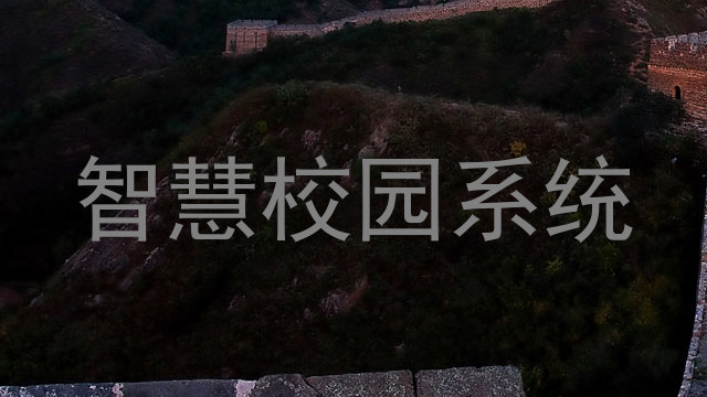 智慧校园系统