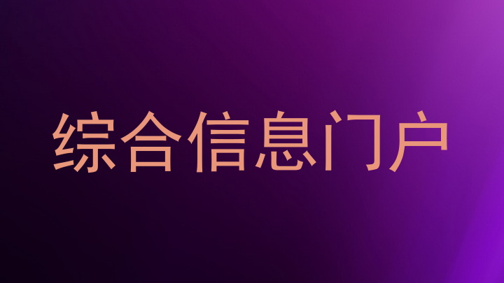 综合信息门户