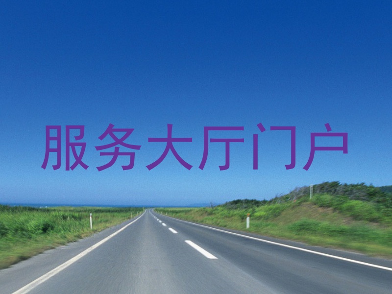 服务大厅门户