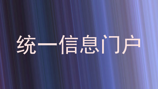 统一信息门户