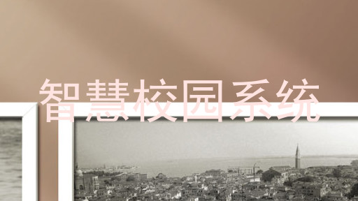 智慧校园系统