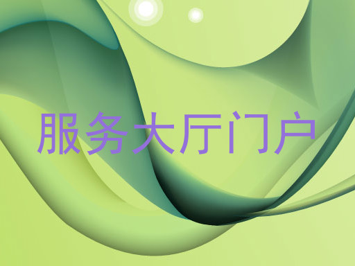 服务大厅门户