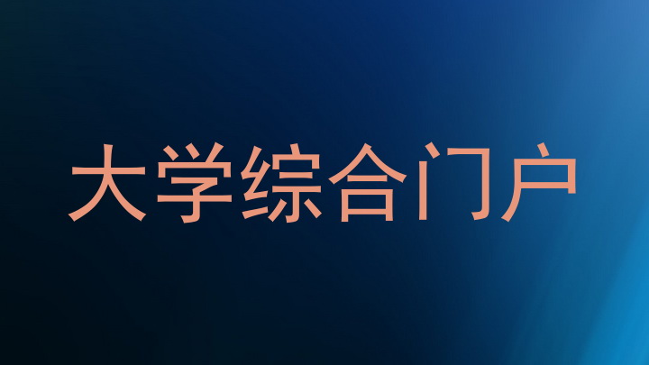 大学综合门户