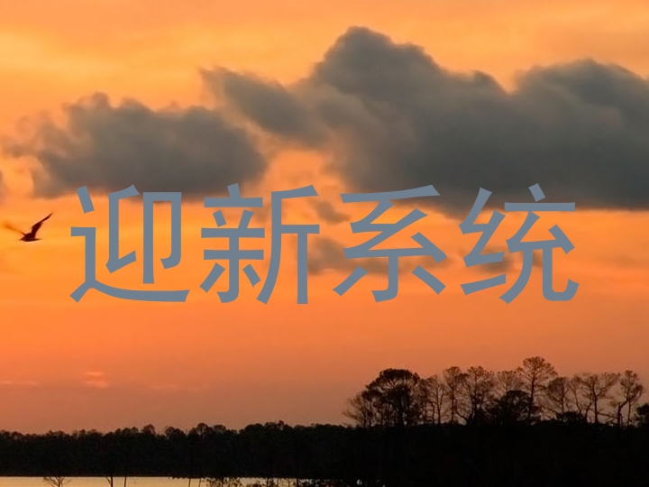 迎新系统