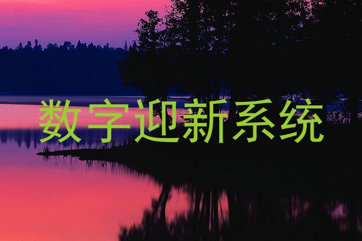 数字迎新系统