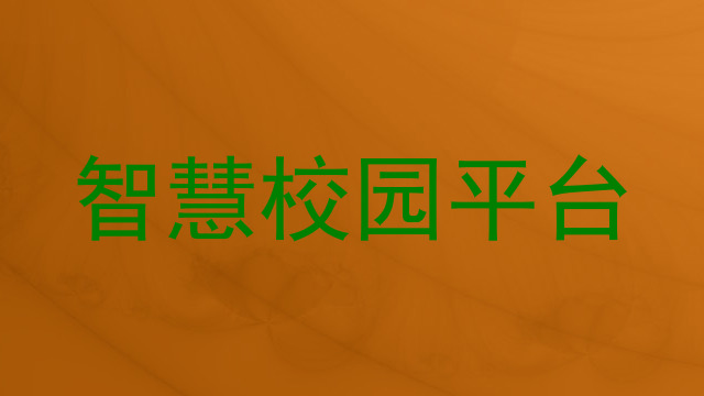 智慧校园平台