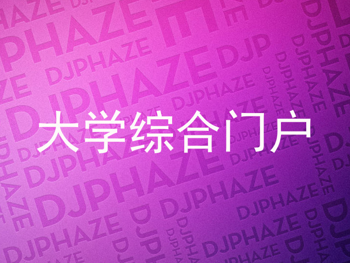 大学综合门户