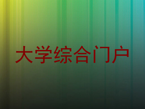 大学综合门户