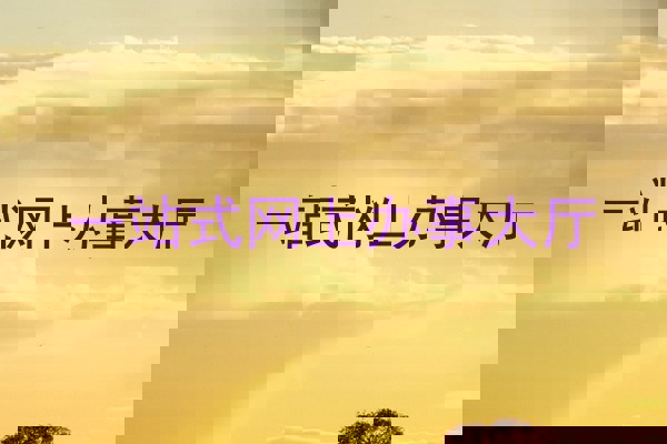 一站式网上办事大厅