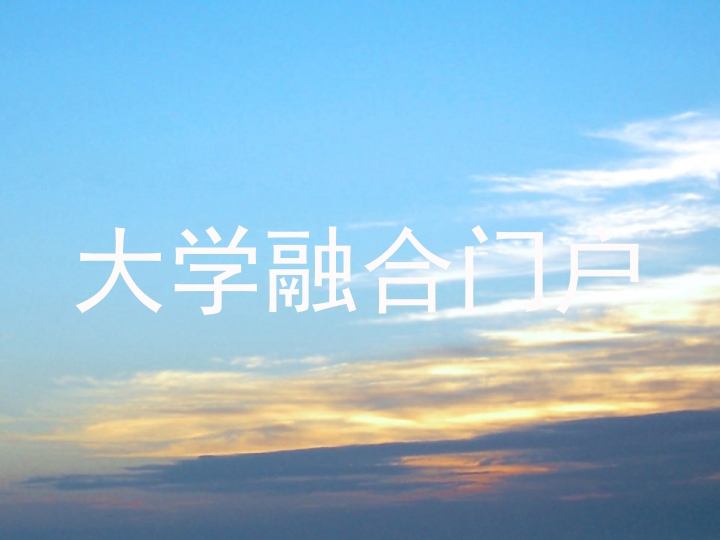 大学融合门户