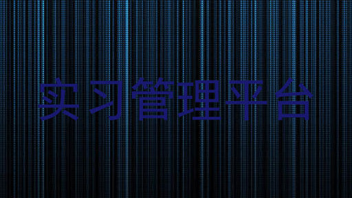 实习管理平台