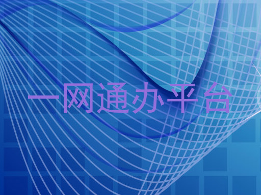 一网通办平台
