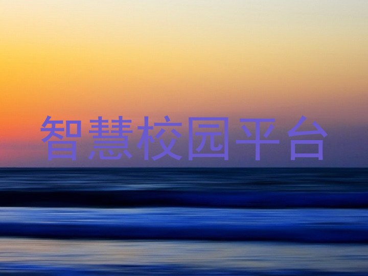 智慧校园平台