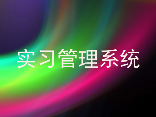 实习管理系统