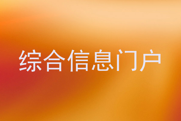 综合信息门户