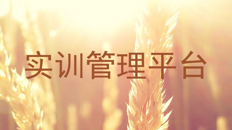 实训管理平台