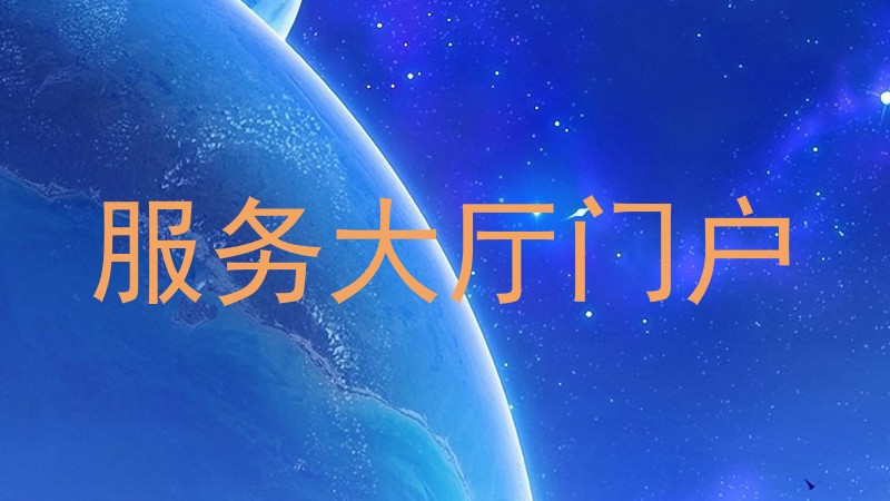 服务大厅门户