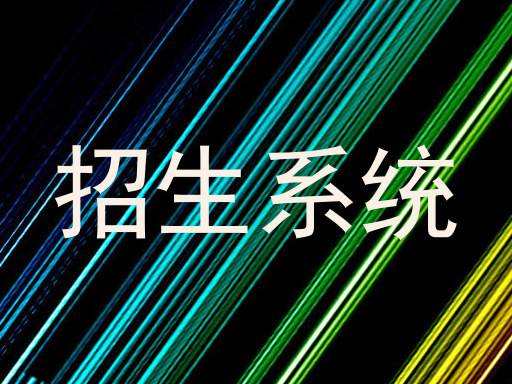 招生系统