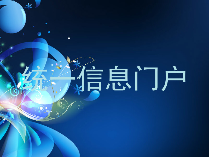 统一信息门户