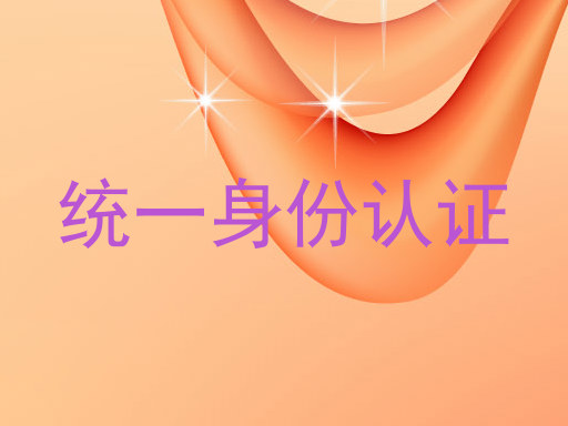 统一身份认证