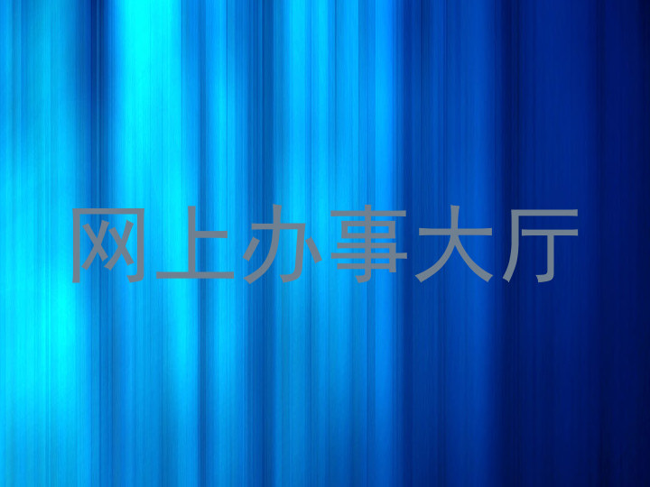 网上办事大厅