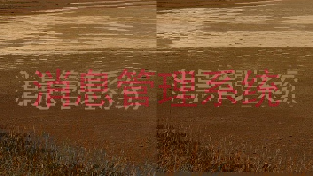 消息管理系统