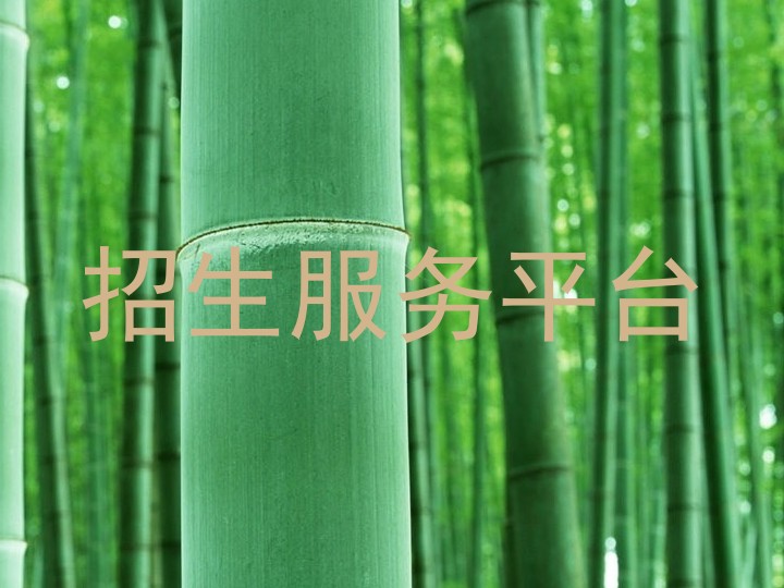 招生服务平台
