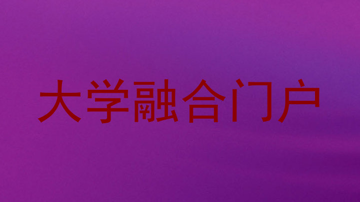 大学融合门户
