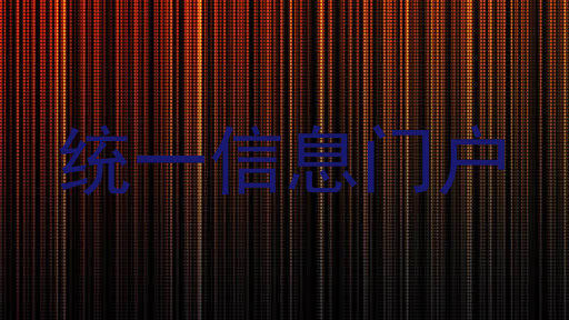 统一信息门户