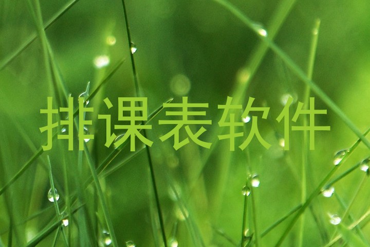 排课表软件