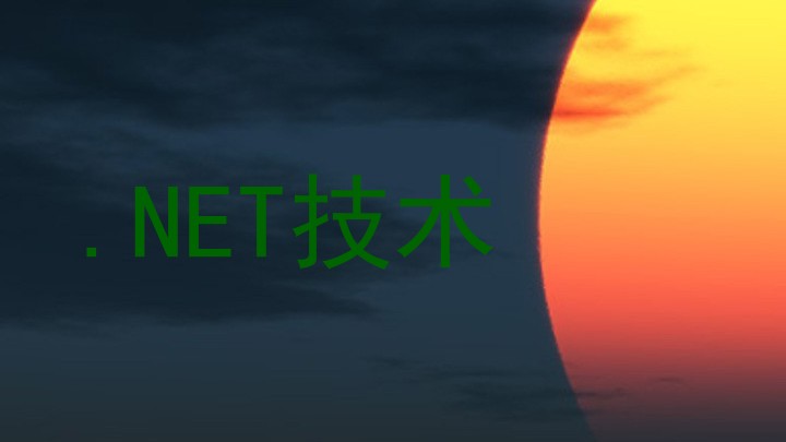 .NET技术