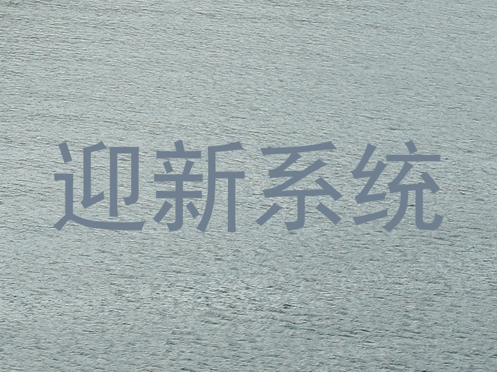 迎新系统