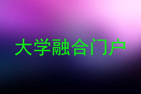 大学融合门户