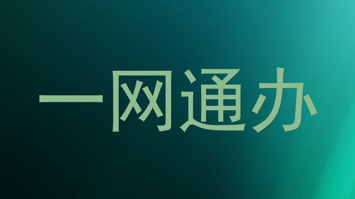 一网通办