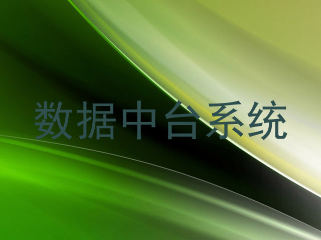 数据中台系统