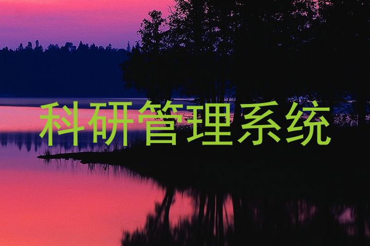 科研管理系统