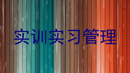 实训实习管理