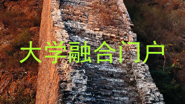 大学融合门户